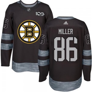 Youth Boston Bruins Kevan Miller Black 1917-2017 100th Anniversary Jersey - Authentic