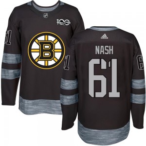 Youth Boston Bruins Rick Nash Black 1917-2017 100th Anniversary Jersey - Authentic