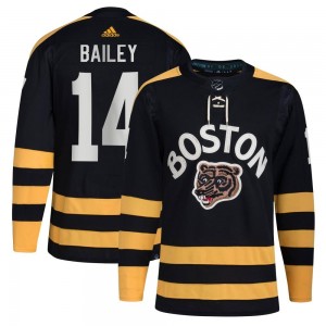 Youth Adidas Boston Bruins Garnet Ace Bailey Black 2023 Winter Classic Jersey - Authentic