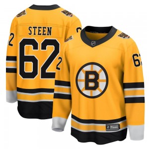 Men's Fanatics Branded Boston Bruins Oskar Steen Gold 2020/21 Special Edition Jersey - Breakaway