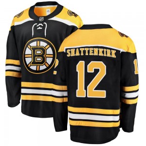 Youth Fanatics Branded Boston Bruins Kevin Shattenkirk Black Home Jersey - Breakaway