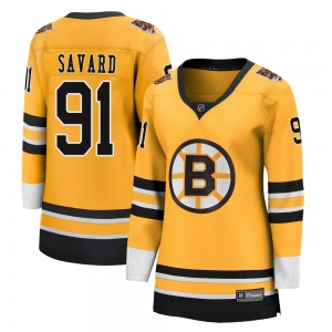 Women's Fanatics Branded Boston Bruins Marc Savard Gold 2020/21 Special Edition Jersey - Breakaway