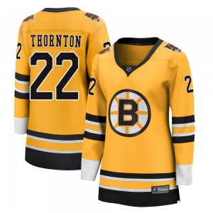 Women's Fanatics Branded Boston Bruins Shawn Thornton Gold 2020/21 Special Edition Jersey - Breakaway