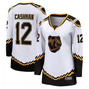 Women's Fanatics Branded Boston Bruins Wayne Cashman White Special Edition 2.0 Jersey - Breakaway