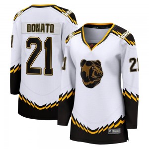 Women's Fanatics Branded Boston Bruins Ted Donato White Special Edition 2.0 Jersey - Breakaway