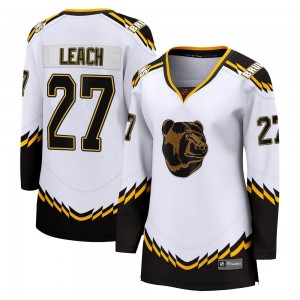 Women's Fanatics Branded Boston Bruins Reggie Leach White Special Edition 2.0 Jersey - Breakaway