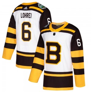 Youth Adidas Boston Bruins Mason Lohrei White 2019 Winter Classic Jersey - Authentic