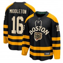 Men's Fanatics Branded Boston Bruins Rick Middleton Black 2023 Winter Classic Jersey - Breakaway