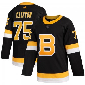 Youth Adidas Boston Bruins Connor Clifton Black Alternate Jersey - Authentic