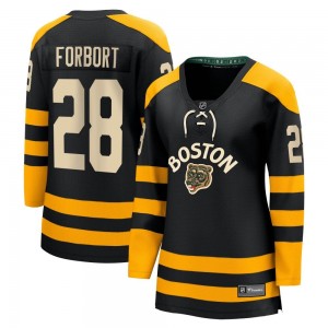 Women's Fanatics Branded Boston Bruins Derek Forbort Black 2023 Winter Classic Jersey - Breakaway