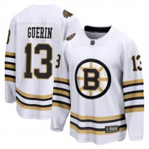 Men's Fanatics Branded Boston Bruins Bill Guerin White Breakaway 100th Anniversary Jersey - Premier